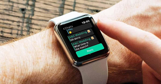 whatsapp pada apple watch