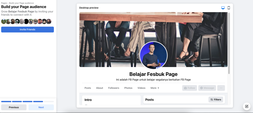 upload profile picture fb page 