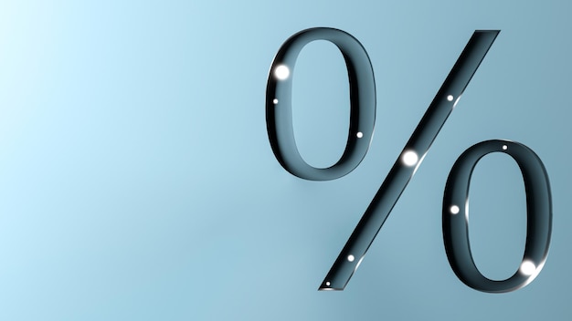 simbol persen yang menggambarkan hasil persentase payback period