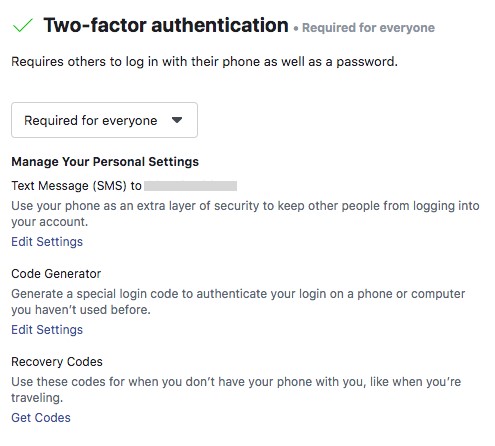 two-factor authentication