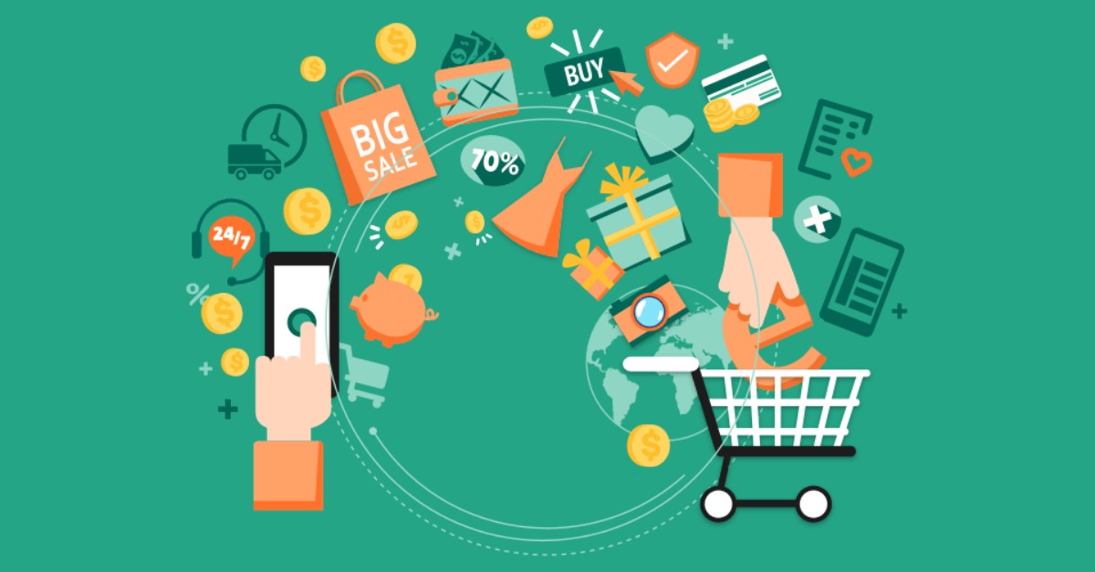 How an online shopping cart works?