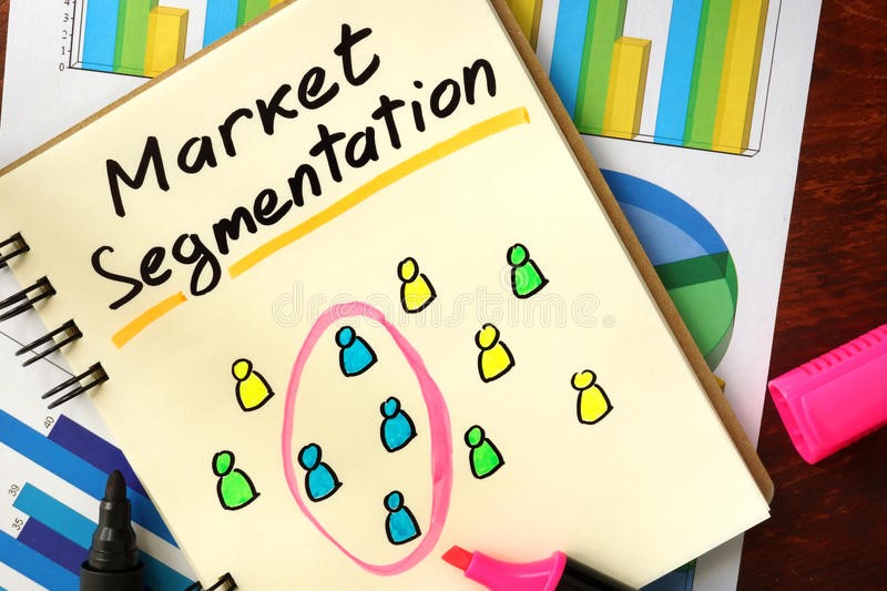 ilustrasi segmentasi pasar dalam satu buku