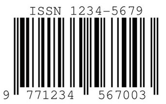 contoh barcode ISSN untuk penerbit