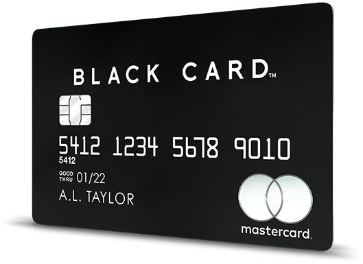 Visualisasi Mastercard Black Card
