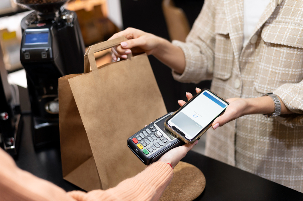 Paying using a smartphone