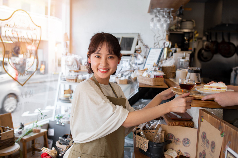 A bakery worker